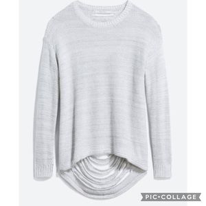 Harper Lane Stitch Fix Distressed Sweater, Sz Med